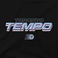 Youth Stadium Essentials Black Toronto Tempo Puff Pullover Hoodie