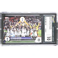 Carte Tottenham Hotspur 2024-25 Topps Now UEL 2025 Vainqueurs de l'UEFA Europa League #34 authentifiée CGC (10 cartes)