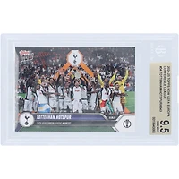 Tottenham Hotspur 2025 Topps maintenant vainqueur de l'UEFA Europa League #34 BGS Carte authentifiée 9.5