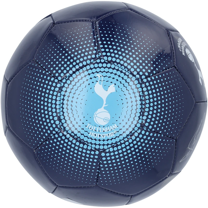 Ballon de football bleu marine dédicacé par Gareth Bale de Tottenham Hotspur
