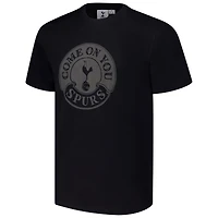 T-shirt noir avec logo Tottenham Hotspur pour homme