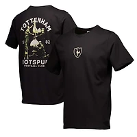 Men's Black Tottenham Hotspur Retro T-Shirt