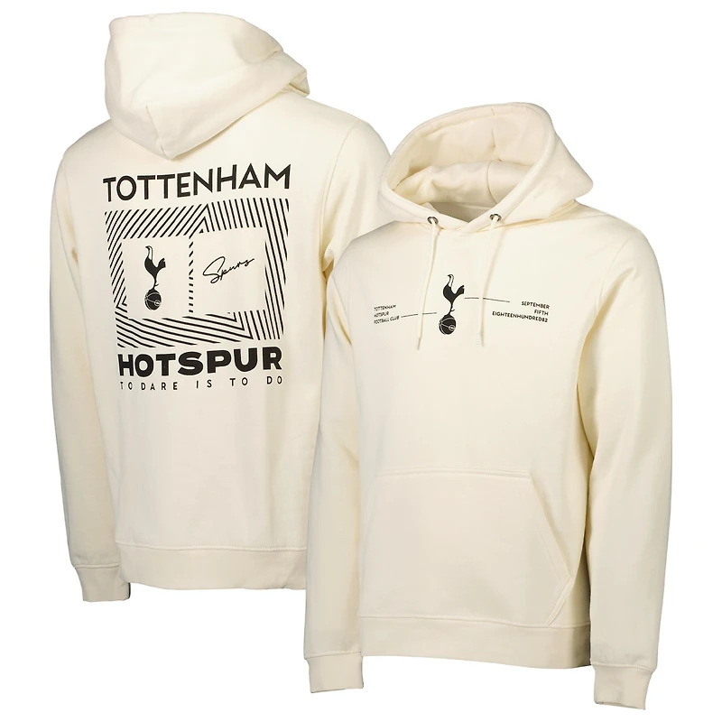 Sweat à capuche crème Tottenham Hotspur Fashion pour homme