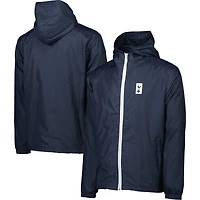 Veste Coupe-Vent Homme Bleu Marine Tottenham Hotspur Full-Zip Hoodie