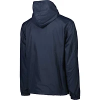 Veste Coupe-Vent Homme Bleu Marine Tottenham Hotspur Full-Zip Hoodie