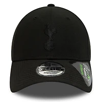 Casquette réglable Repreve 9FORTY Tottenham Hotspur New Era pour homme avec logo noir
