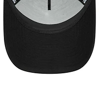 Men's New Era Black Tottenham Hotspur Repreve E-Frame Adjustable Trucker Hat