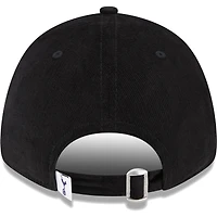 Casquette réglable 9FORTY Triple Wordmark Tottenham Hotspur New Era pour homme noire