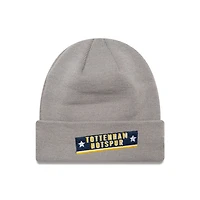 Men's New Era Gray Tottenham Hotspur Graphic Cuffed Knit Hat