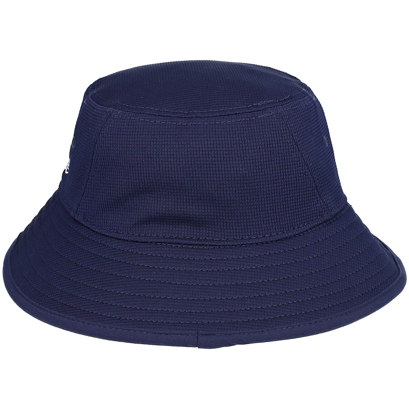 Men's New Era Navy Tottenham Hotspur Sleek Bucket Hat