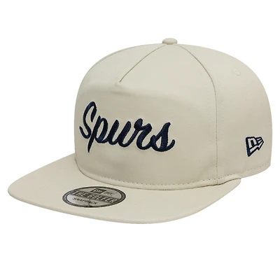 Men's New Era Tan Tottenham Hotspur Lilywhite Golfer Snapback Hat