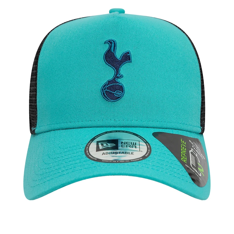 Men's New Era Turquoise Tottenham Hotspur Trucker Adjustable Hat