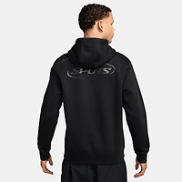 Sweat à capuche Nike noir Tottenham Hotspur Club pour homme