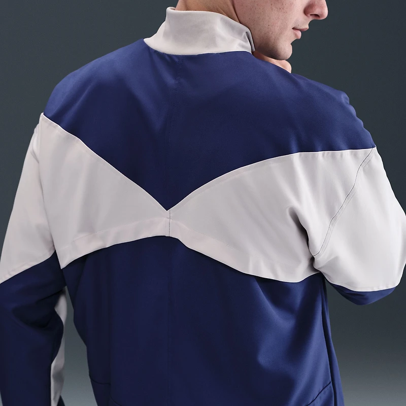 Veste Nike bleue Tottenham Hotspur 2025/26 Strike Anthem entièrement zippée pour homme
