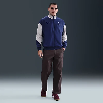 Men's Nike Blue Tottenham Hotspur 2025/26 Strike Anthem Full-Zip Jacket