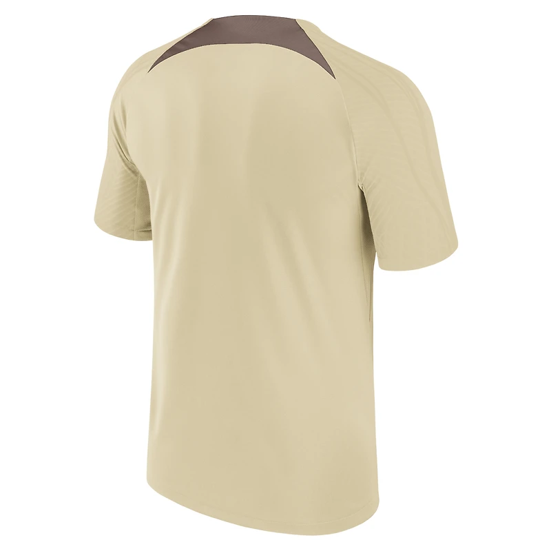Haut d'entraînement Nike doré Tottenham Hotspur 2023/24 Strike pour Homme