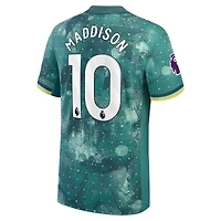 Men's Nike James Maddison Green Tottenham Hotspur 2024/25 Third Authentic Player Jersey
