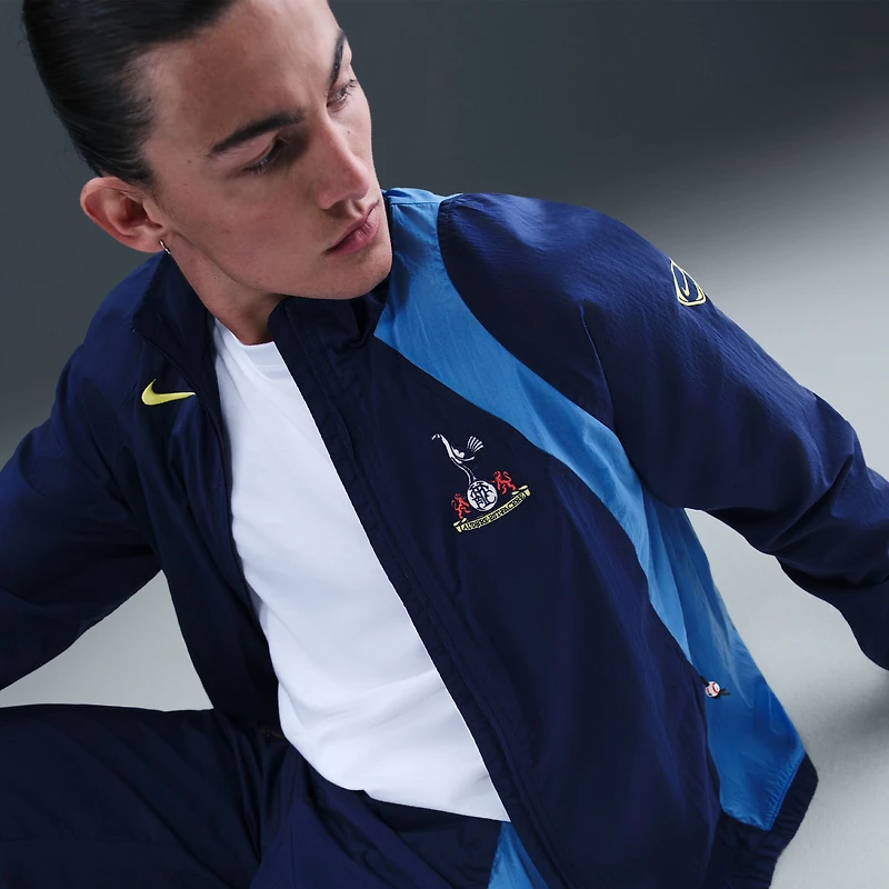 Men's Nike Navy Tottenham Hotspur 2025/26 T90 Repel Track Jacket