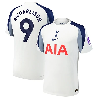 Maillot Nike Richarlison blanc authentique Tottenham Hotspur 2025/26 domicile pour homme