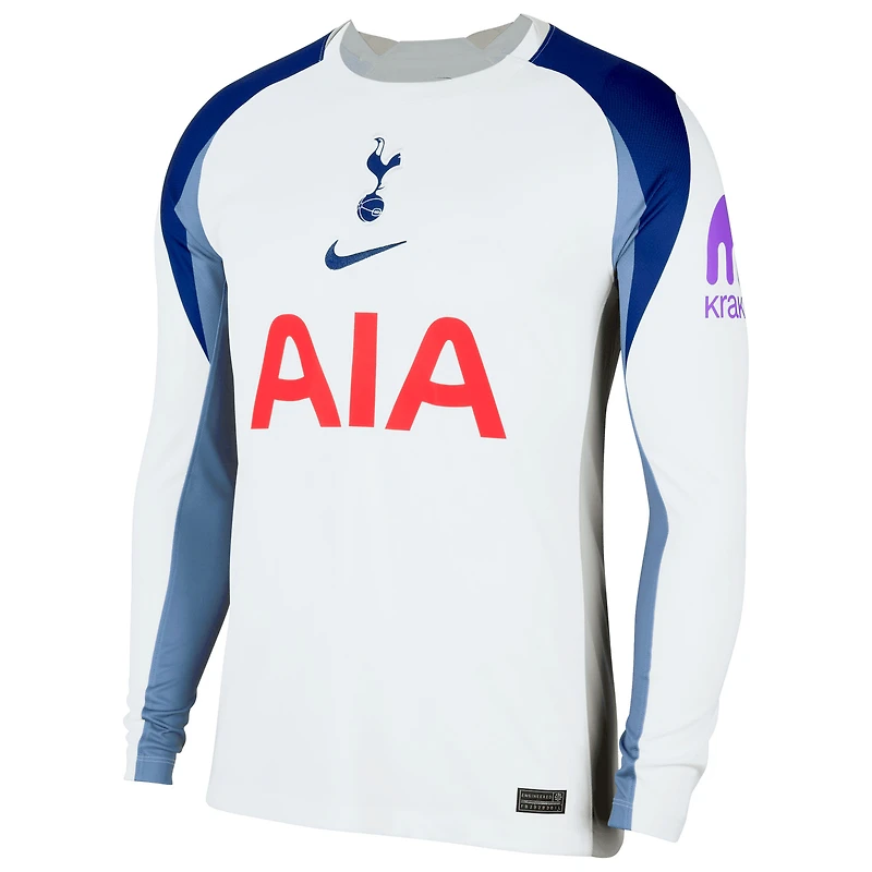 Men's Nike Richarlison White Tottenham Hotspur 2025/26 Home Replica Long Sleeve Player Jersey