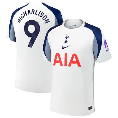 Men's Nike Richarlison White Tottenham Hotspur 2025/26 Home Replica Player Jersey