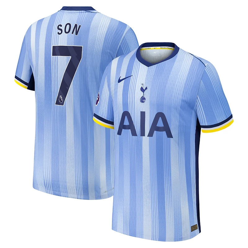 Men's Nike Son Heung-Min Blue Tottenham Hotspur 2024/25 Away Authentic Player Jersey