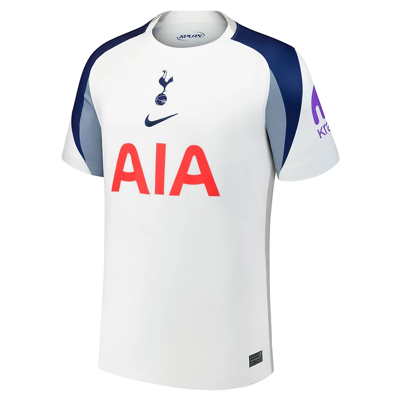 Men's Nike Son Heung-Min White Tottenham Hotspur 2025/26 Home Replica Jersey