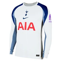 Men's Nike White Tottenham Hotspur 2025/26 Home Replica Long Sleeve Jersey