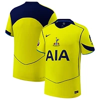 Men's Nike  Yellow Tottenham Hotspur 2025/26 Third Authentic Jersey with Patch