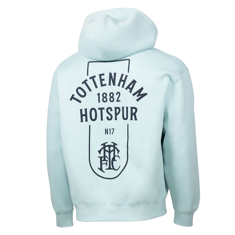 Men's Sport Design Sweden  Light Blue Tottenham Hotspur Streetwear Relaxed Pullover Hoodie