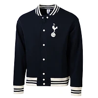 Pull universitaire en polaire pour homme, motif Sport Design Suède, bleu marine, Tottenham Hotspur, coup franc
