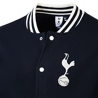 Pull universitaire en polaire pour homme, motif Sport Design Suède, bleu marine, Tottenham Hotspur, coup franc