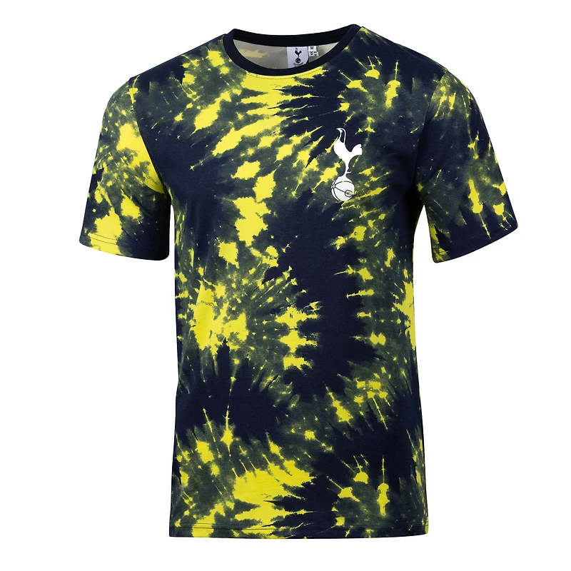 Men's Sport Design Sweden  Navy Tottenham Hotspur Relaxed Time Out Tie-Dye T-Shirt