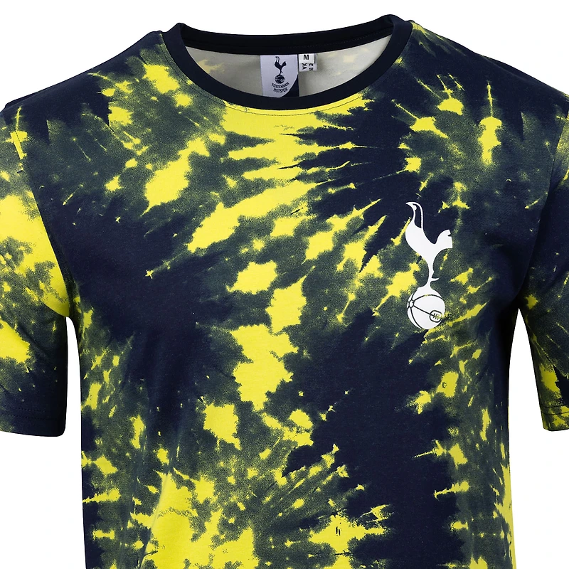 Men's Sport Design Sweden  Navy Tottenham Hotspur Relaxed Time Out Tie-Dye T-Shirt