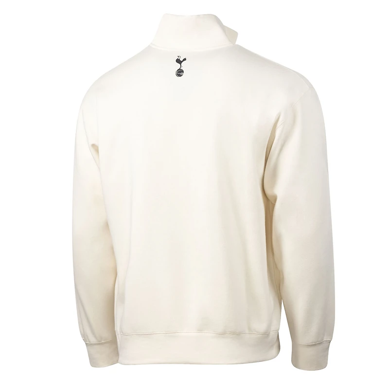 Men's Sport Design Sweden  White Tottenham Hotspur Half Time Quarter-Zip Fleece Jacket