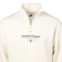 Men's Sport Design Sweden  White Tottenham Hotspur Half Time Quarter-Zip Fleece Jacket