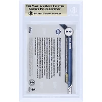 Mikey Moore Tottenham Hotspur 2024-25 Topps désormais le plus jeune buteur anglais dans une compétition européenne majeure #17 BGS Authenticated 9.5 Rookie Card