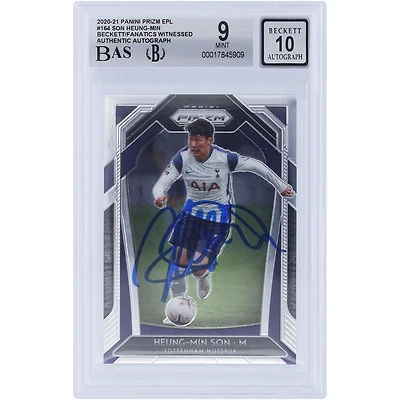 V106832 TTT Heung-Min Son Tottenham Hotspur F.C. Autographié 2020-21 Panini Prizm EPL #164 Beckett Fanatics Witnessed Authentifié 9/10 Carte 7 Son Heung-Min AUT PAA TRADING CARDS 45831 AUTTRC CA01SC0554 #78