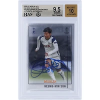 V106832 TTT Heung-Min Son Tottenham Hotspur F.C. Autographié 2020-21 Topps Merlin UCL #44 Beckett Fanatics Witnessed Authentifié 9.5/10 Carte 7 Son Heung-Min AUT TPP TRADING CARDS 45831 AUTTRC CA01SC0555 #31