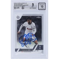 V106832 TTT Heung-Min Son Tottenham Hotspur F.C. Autographié 2022-23 Topps Chrome UCC #5 Beckett Fanatics Witnessed Authenticated 9/10 Card 7 Son Heung-Min AUT TPP TRADING CARDS 45831 AUTTRC CA01SC0562 #34