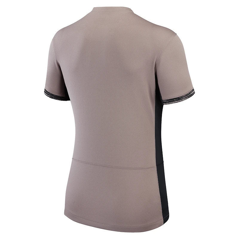 Women's Nike  Tan Tottenham Hotspur 2023/24 Third Stadium Replica Jersey