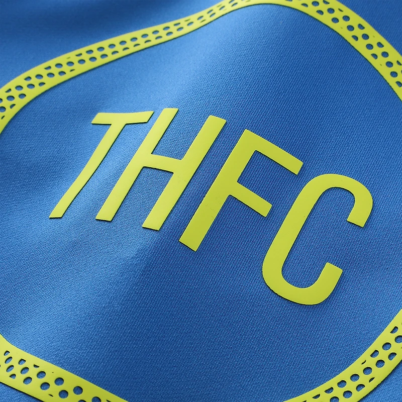 Haut à manches longues Nike bleu Tottenham Hotspur 2025/26 Strike Drill quart de zip Dri-FIT pour jeune