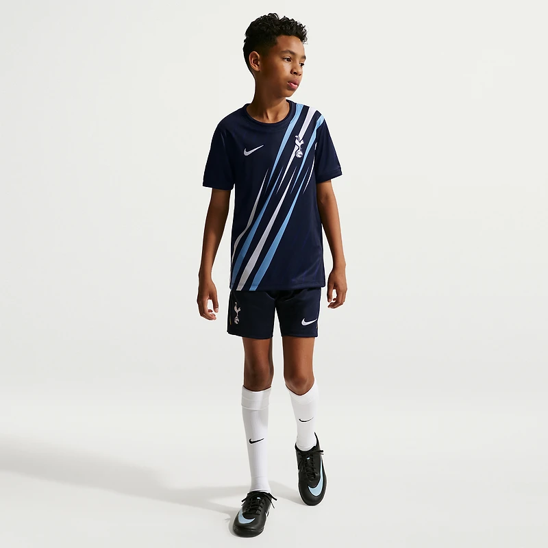 Maillot d'avant-match extérieur Nike bleu marine Tottenham Hotspur 2026/27 pour jeunes