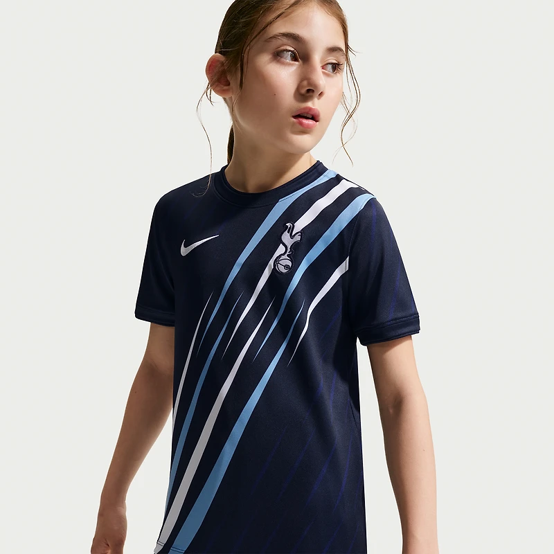 Youth Nike  Navy Tottenham Hotspur 2026/27 Away Pre-Match Top