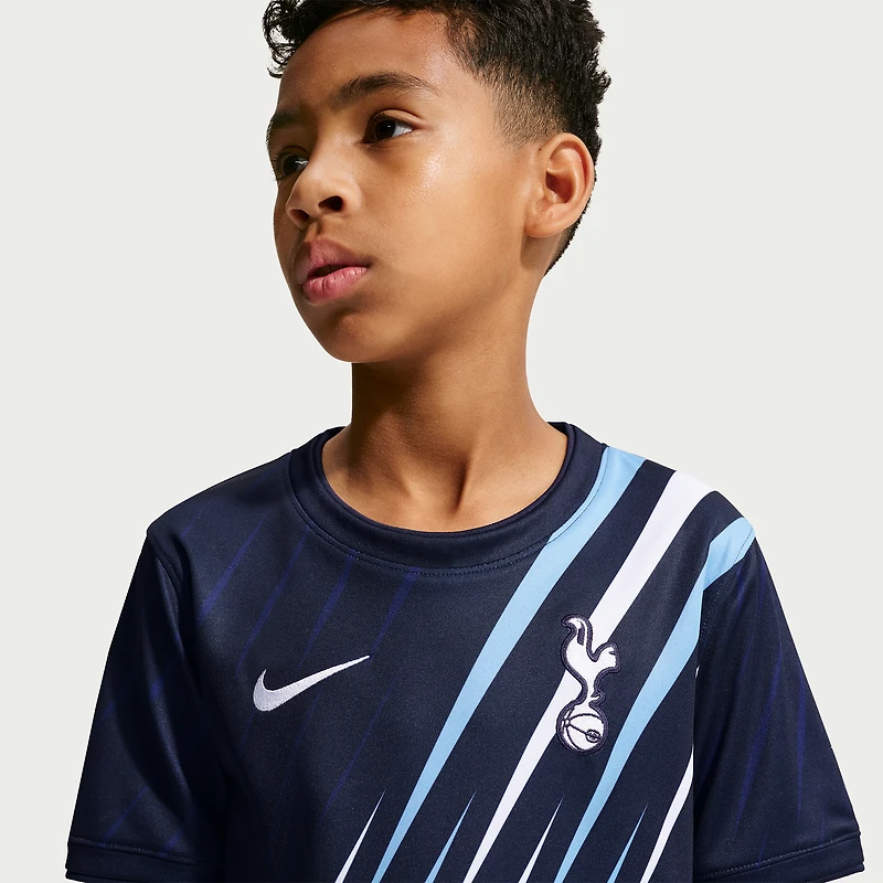 Maillot d'avant-match extérieur Nike bleu marine Tottenham Hotspur 2026/27 pour jeunes