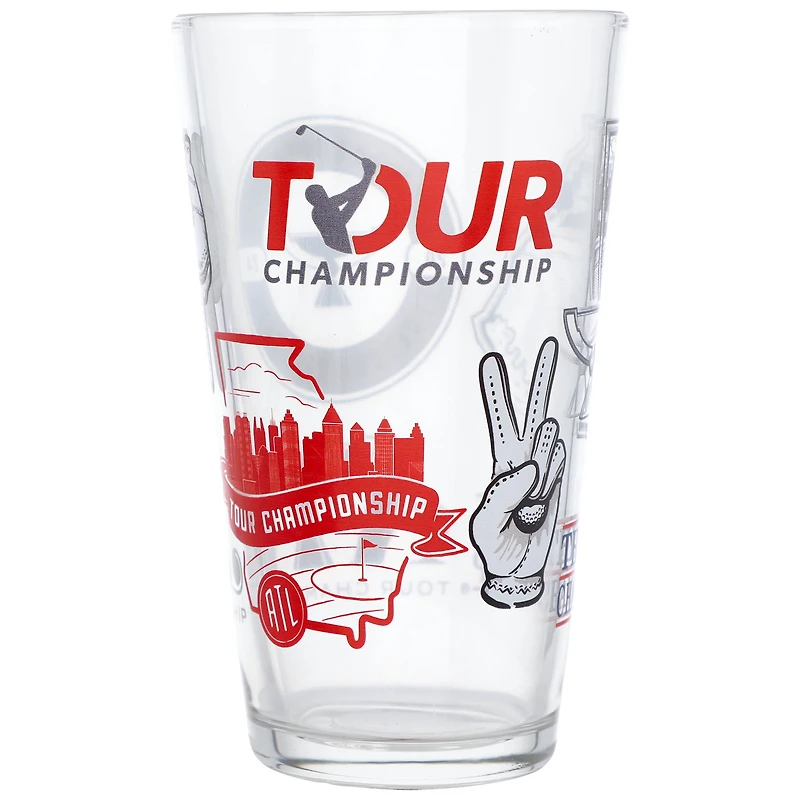Verre à pinte Scatter du championnat PGA TOUR 2024
