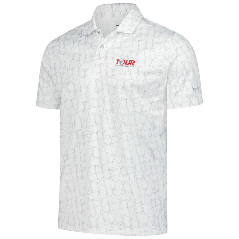 Men's Nike  White TOUR Championship Longleaf Victory Performance Polo