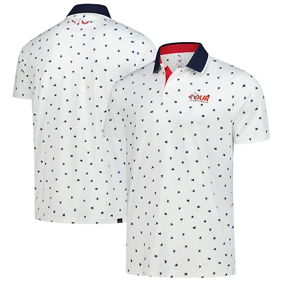 Polo Puma x Volition Tour Championship Dancing Star MATTR pour homme blanc