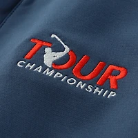 Men's FootJoy Navy TOUR Championship Ottoman Knit Full-Zip Vest