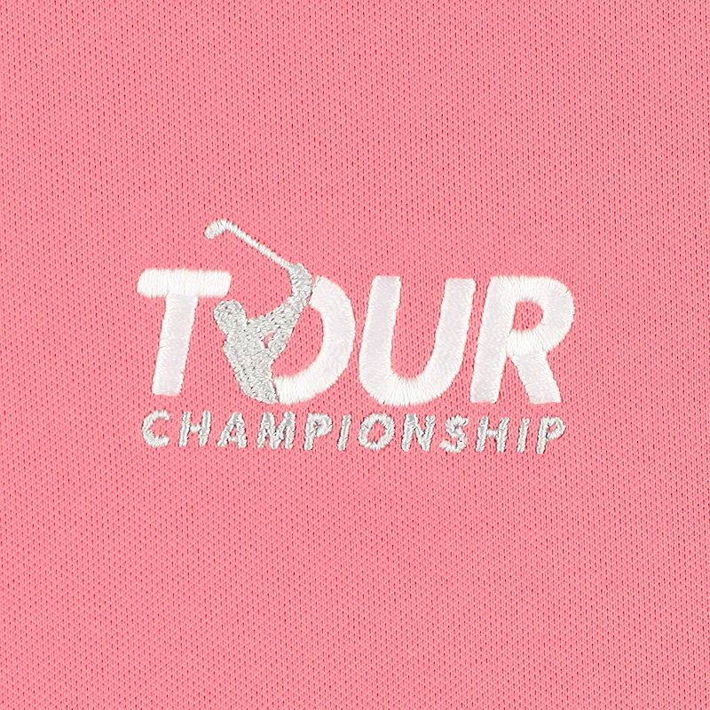 Men's FootJoy Pink TOUR Championship ProDry Performance Stretch Pique Solid Polo